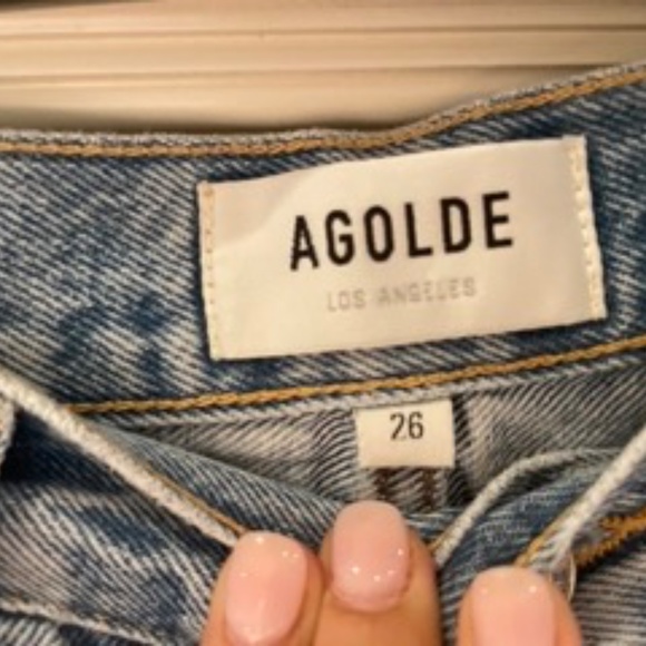 Agolde Denim Shorts - Picture 3 of 5